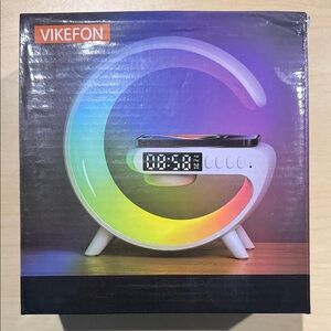 G-Clock LED Alarm Clock with Wireless Charging